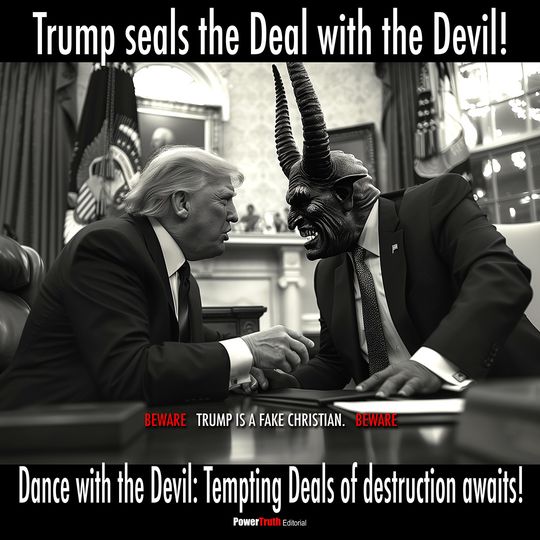 Trump Seals the Deal with the Devil