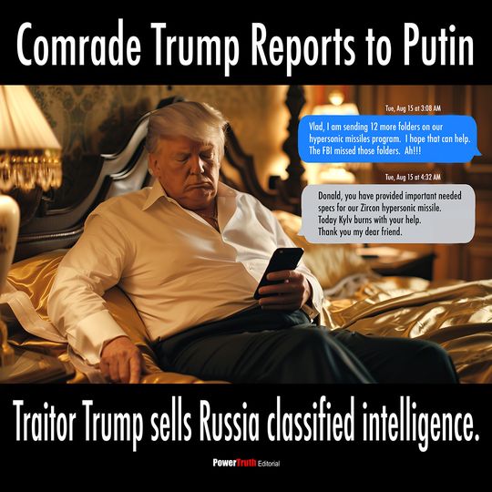Comrade Trump Reports to Putin